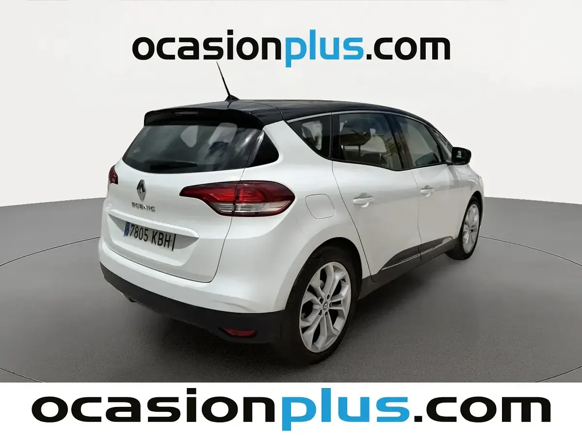 Usado Renault Scénic IV Intens 110 CV (80 kW) 2017 Blanco Monovolumen