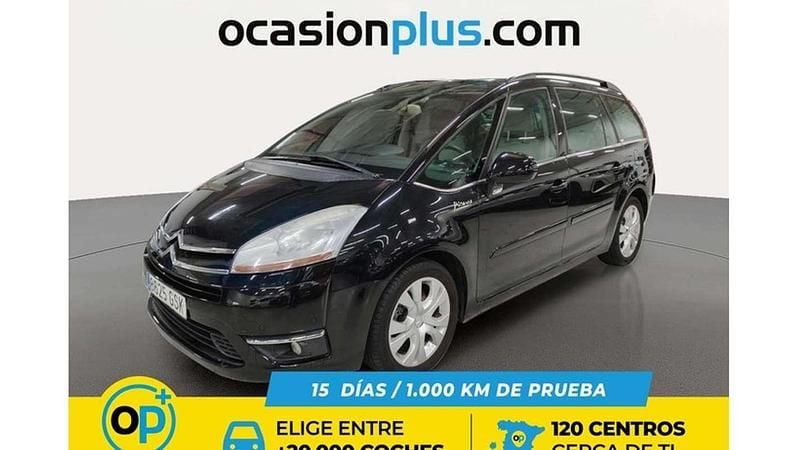 Usado Citroën Grand C4 Picasso Exclusive 150 CV (110 kW) 2009 Negro Monovolumen