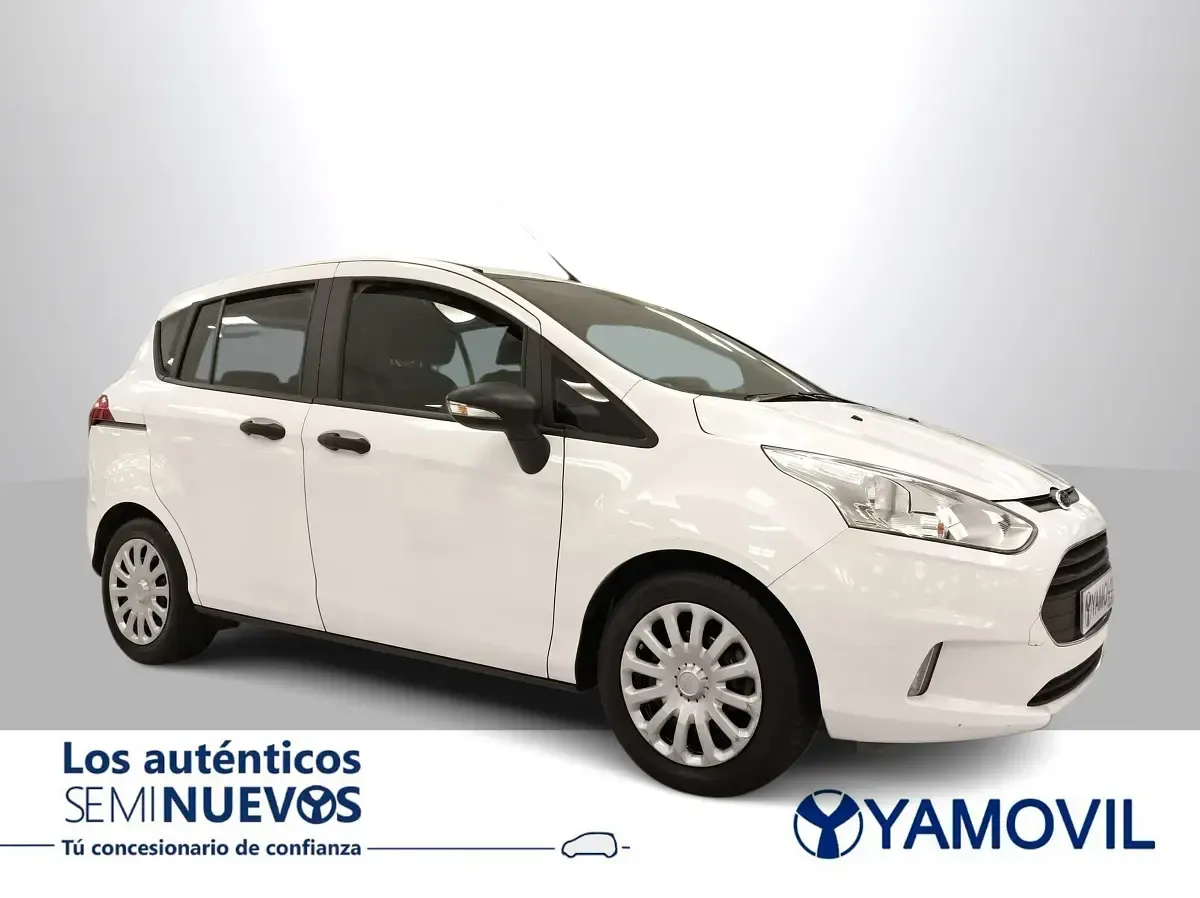 Usado Ford B-MAX Ambiente 90 CV (66 kW) 2013 Blanco Monovolumen