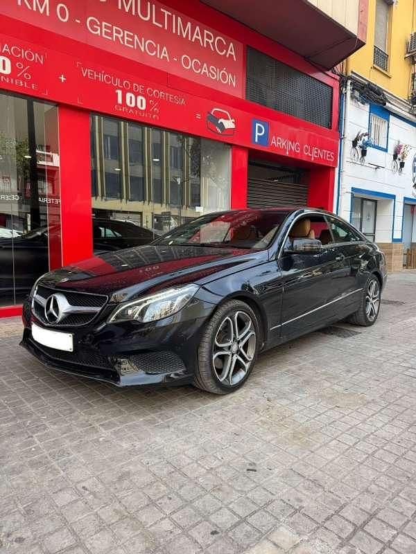Negro Usado 2014 Mercedes E220 Coupe | 22.990 € (Caro) - Imagen 1/4