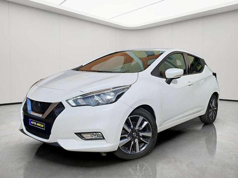 Usado Nissan Micra Acenta 90 CV (66 kW) 2018 Blanco Utilitario