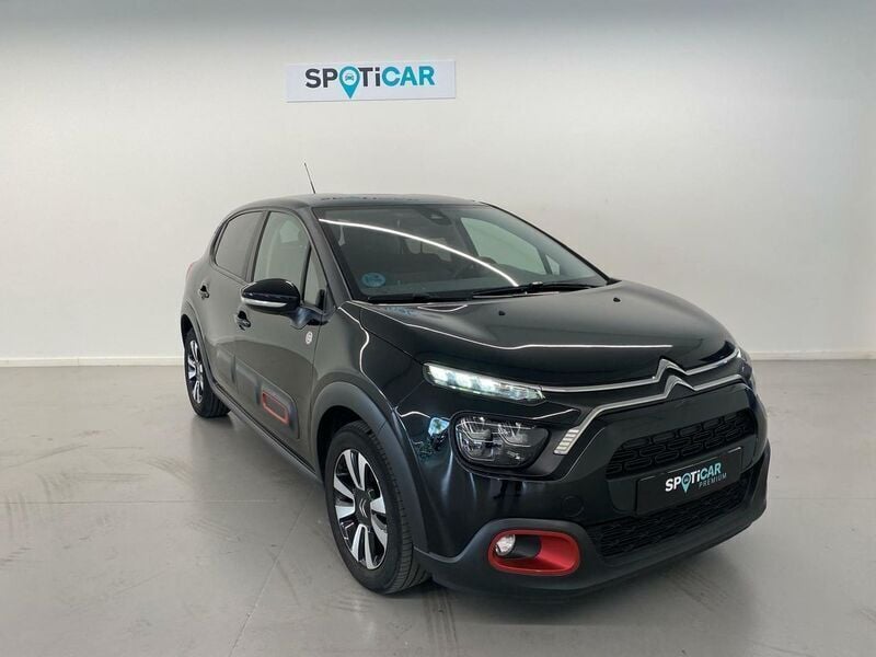 Negro Usado 2021 Citroën C3 PureTech Utilitario | 11.500 € (Precio justo) - Imagen 1/2