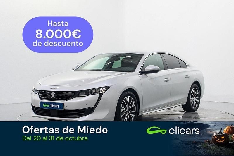Blanco Usado 2021 Peugeot 508 Allure Berlina | 18.490 € (Buen precio) - Imagen 1/4