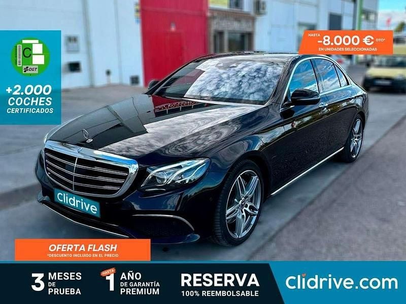 Negro Usado 2016 Mercedes E350 Berlina | 23.690 € (Buen precio) - Imagen 1/3