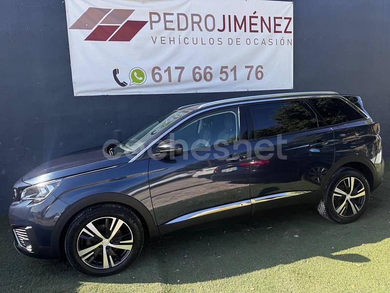 Usado Peugeot 5008 Allure 120 CV (88 kW) 2018 Azul SUV