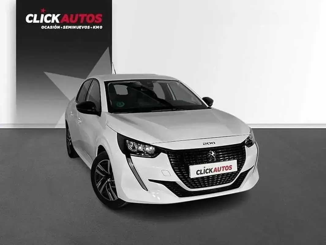 Usado Peugeot 208 Allure 101 CV (74 kW) 2023 Blanco Utilitario