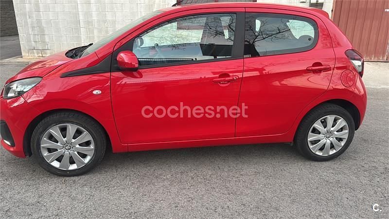 Usado Peugeot 108 82 CV (60 kW) 2017 Rojo Utilitario