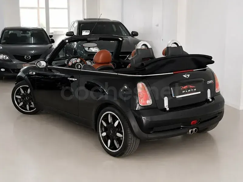 Usado Mini Cooper S Cabriolet 170 CV (125 kW) 2007 Negro Descapotable