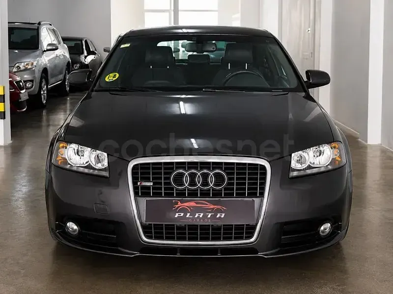 Usado Audi A3 Ambition 140 CV (102 kW) 2008 Gris / plata Utilitario