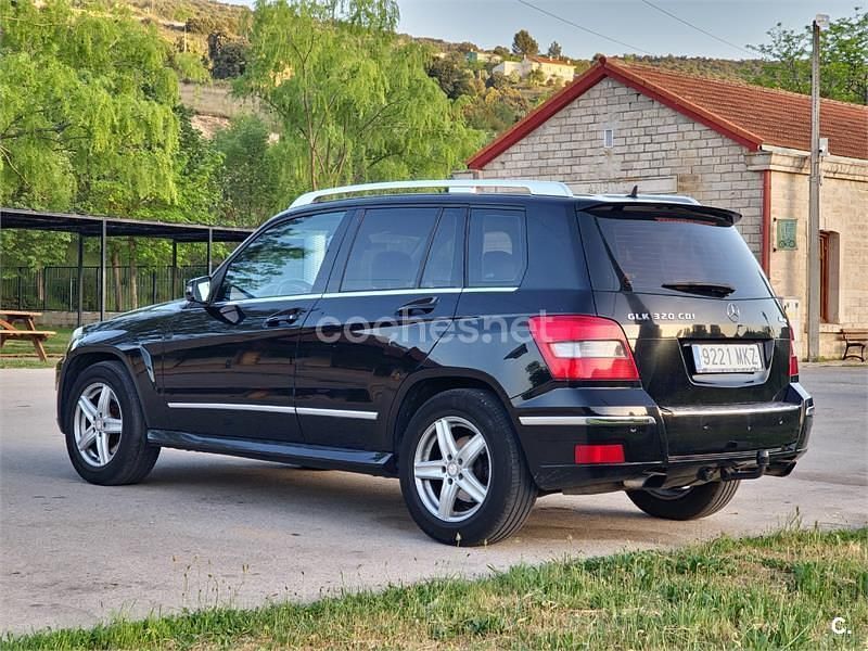 Usado Mercedes GLK320 224 CV (164 kW) 2009 Negro SUV