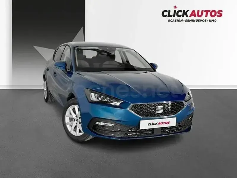Usado Seat Leon Style 116 CV (85 kW) 2025 Azul Berlina