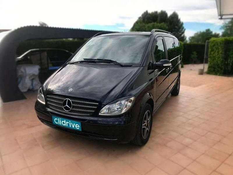 Käytetty Mercedes Viano 116 HP (85 kW) 2007 Musta Tila-auto