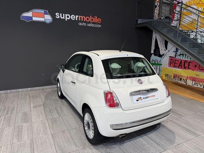 Usado Fiat 500 Lounge 69 CV (50 kW) 2012 Blanco Berlina