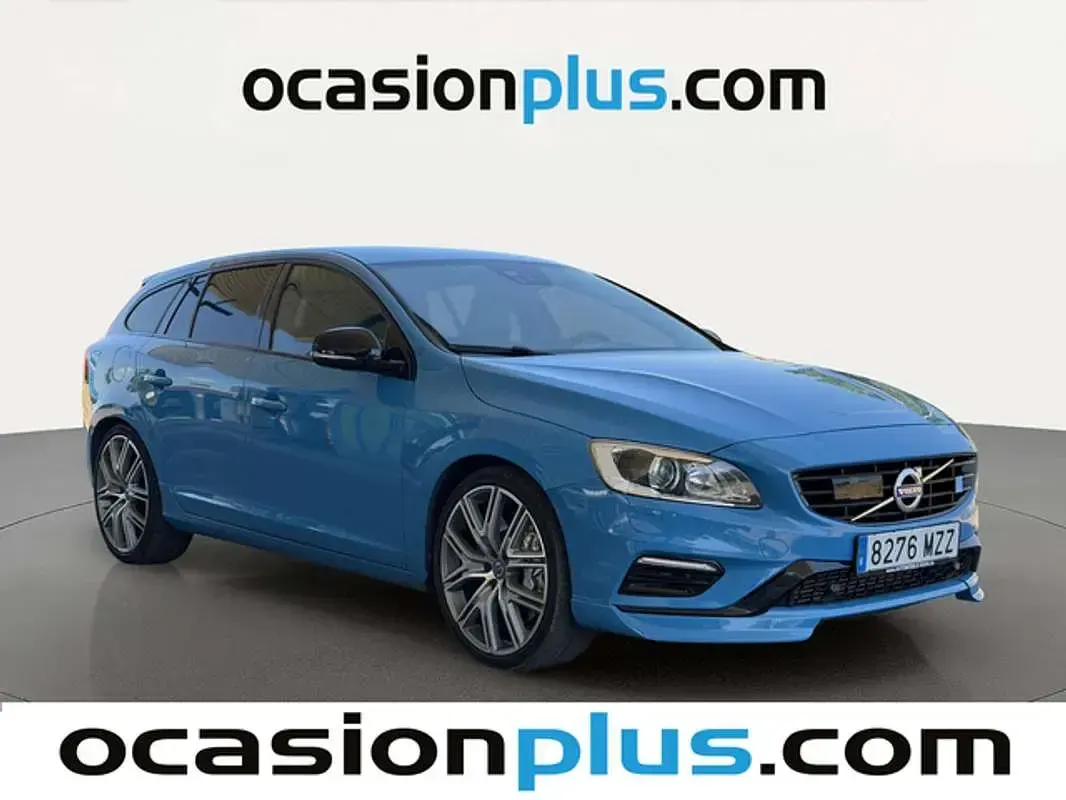 Usado Volvo V60 367 CV (269 kW) 2016 Azul Familiar