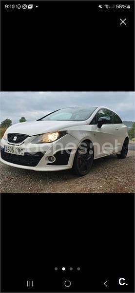 Usado Seat Ibiza SC CUPRA 180 CV (132 kW) 2009 Blanco Utilitario