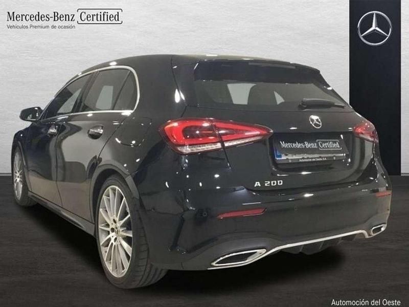 Usado Mercedes A220 AMG line 165 CV (121 kW) 2019 Negro Berlina