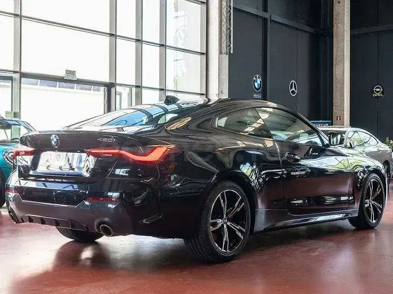 Begagnad BMW 420 Sport Line 184 HK (135 kW) 2021 Svart Sportkupé