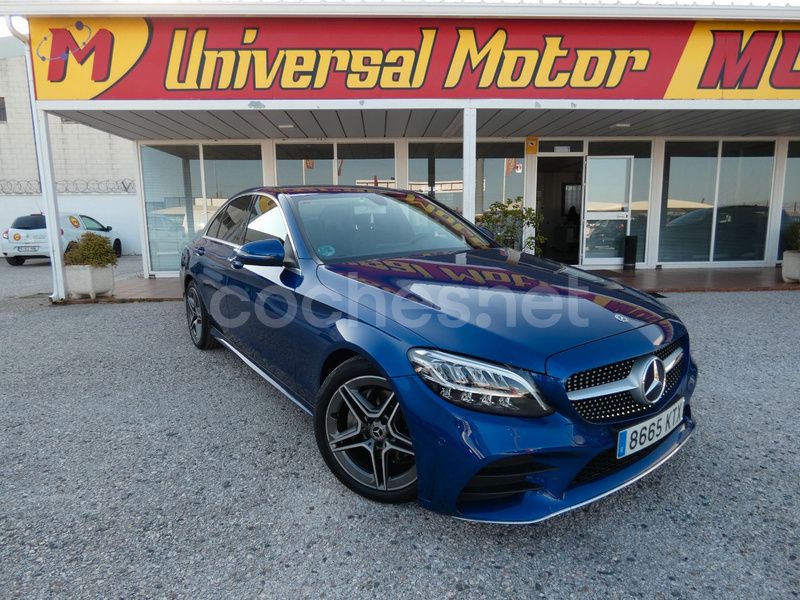 Azul Usado 2019 Mercedes C220 Berlina | 29.990 € (Precio justo) - Imagen 1/4