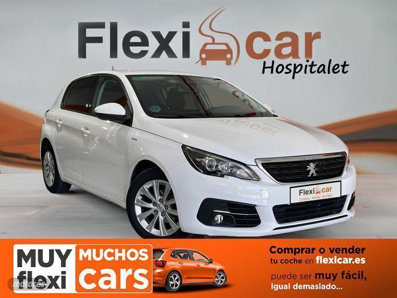 Usado Peugeot 308 Style 100 CV (73 kW) 2019 Blanco Utilitario