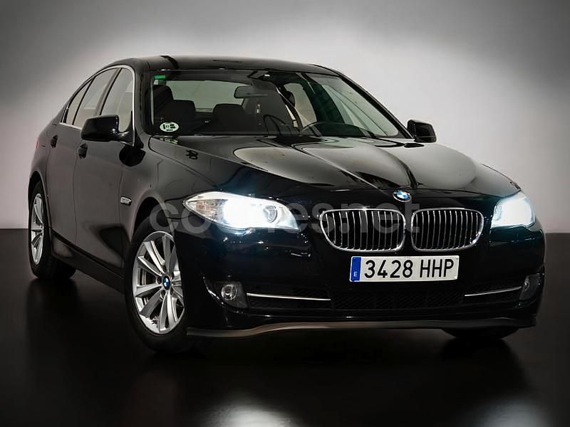 Negro Usado 2012 BMW 520 Gran Turismo Berlina | 10.900 € (Precio justo) - Imagen 1/4