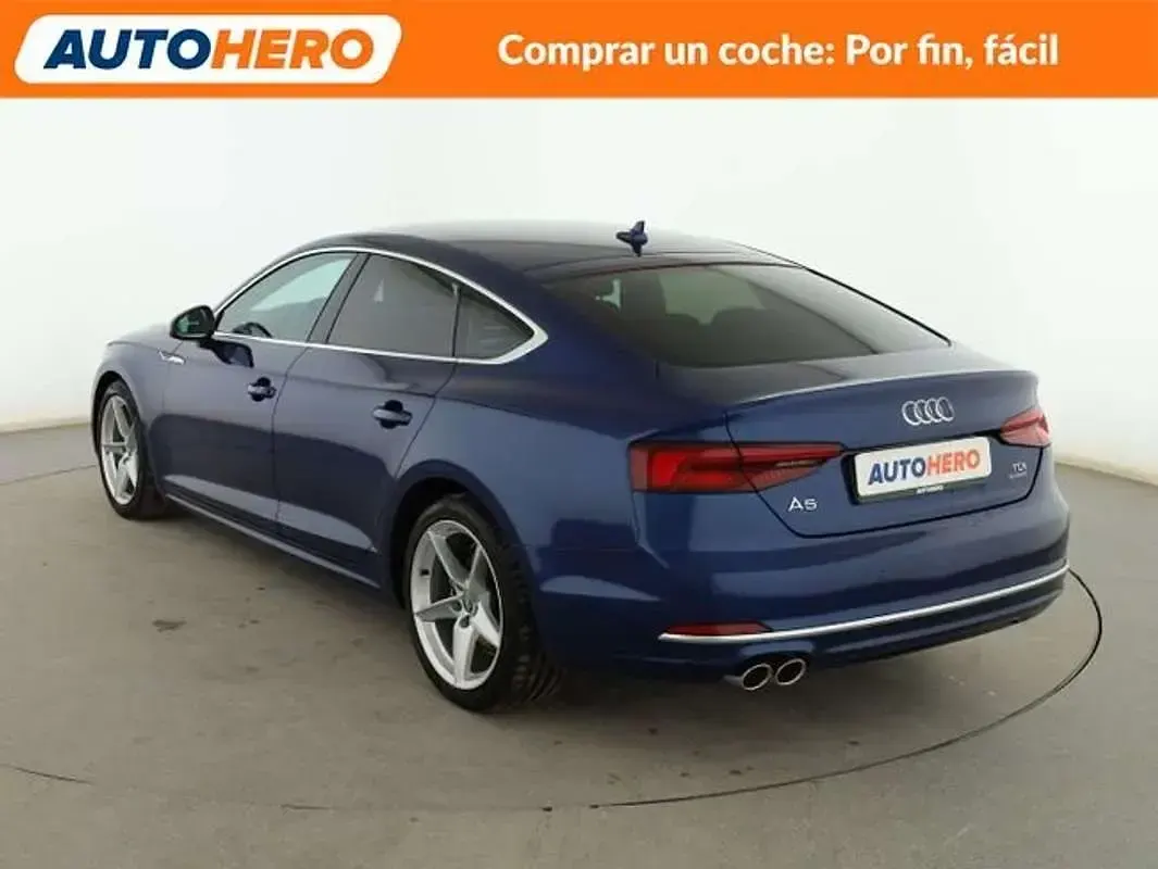 Usado Audi A5 Sport 218 CV (160 kW) 2017 Azul Coupe