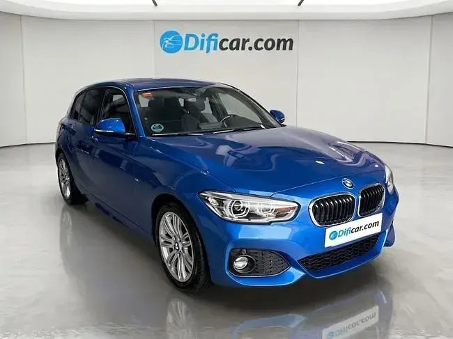Usado BMW 118 Shadowline 150 CV (110 kW) 2017 Azul Berlina