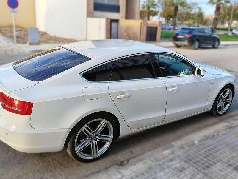 Usado Audi A5 Sportback Premium 177 CV (130 kW) 2012 Blanco Utilitario