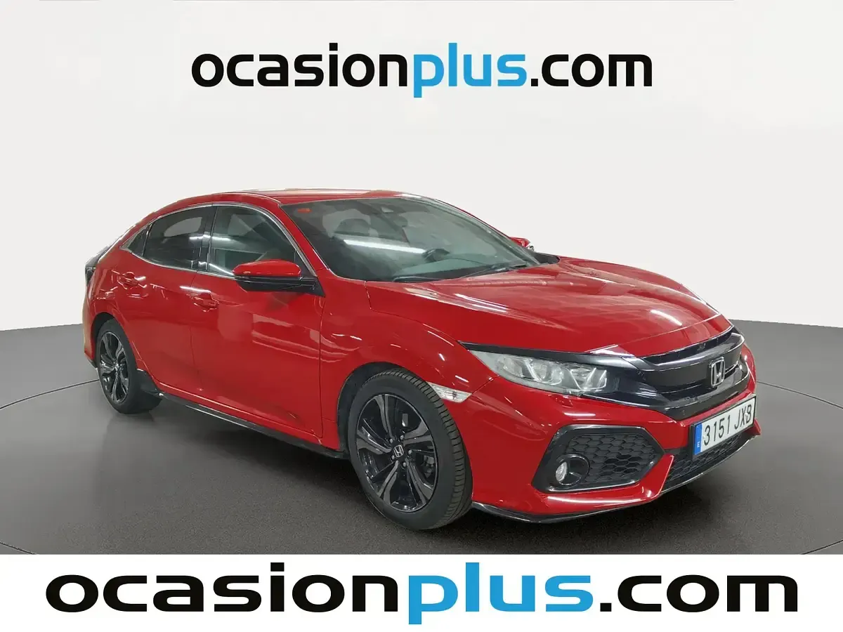 Usado Honda Civic Elegance 129 CV (94 kW) 2017 Rojo Berlina