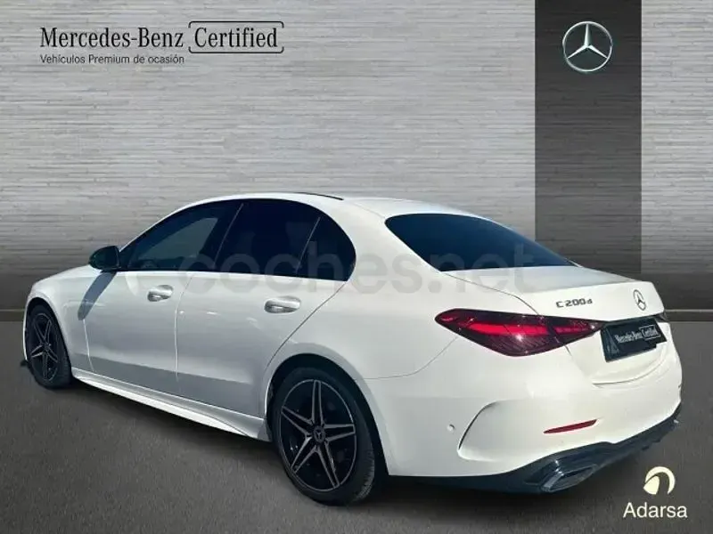 Usado Mercedes C200 163 CV (119 kW) 2024 Blanco Berlina