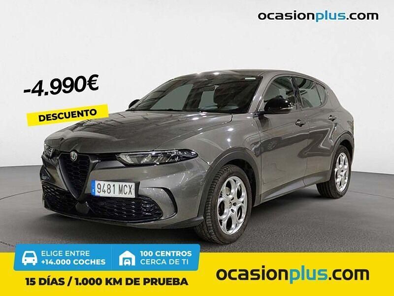 Gris Usado 2022 Alfa Romeo Tonale Sprint SUV | 24.750 € (Precio justo) - Imagen 1/4