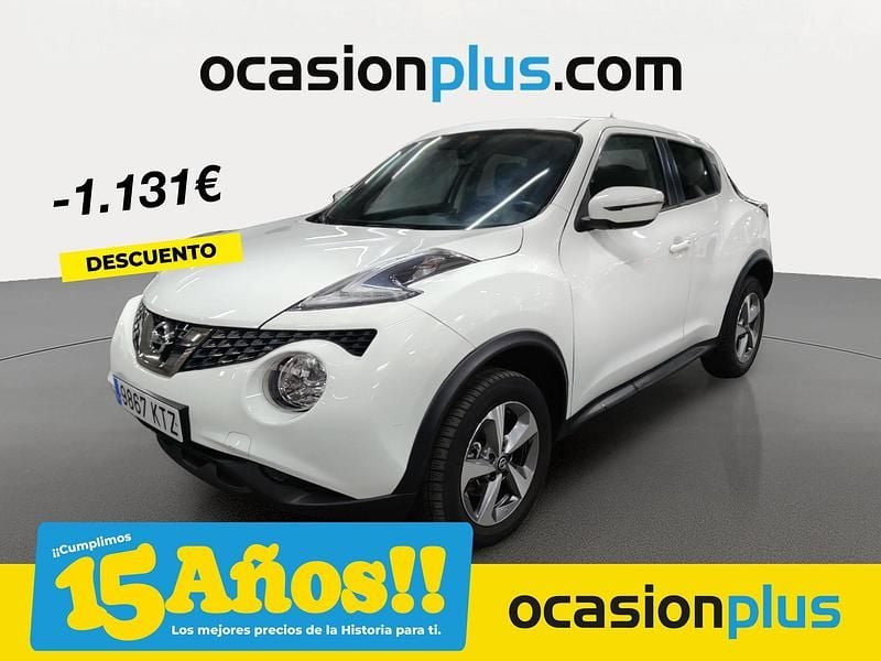 Blanco Usado 2019 Nissan Juke Acenta SUV | 12.450 € (Precio justo) - Imagen 1/4