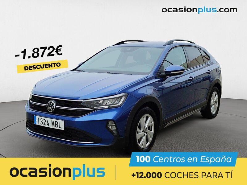 Azul Usado 2022 VW Taigo Life SUV | 16.970 € (Un poco caro) - Imagen 1/4