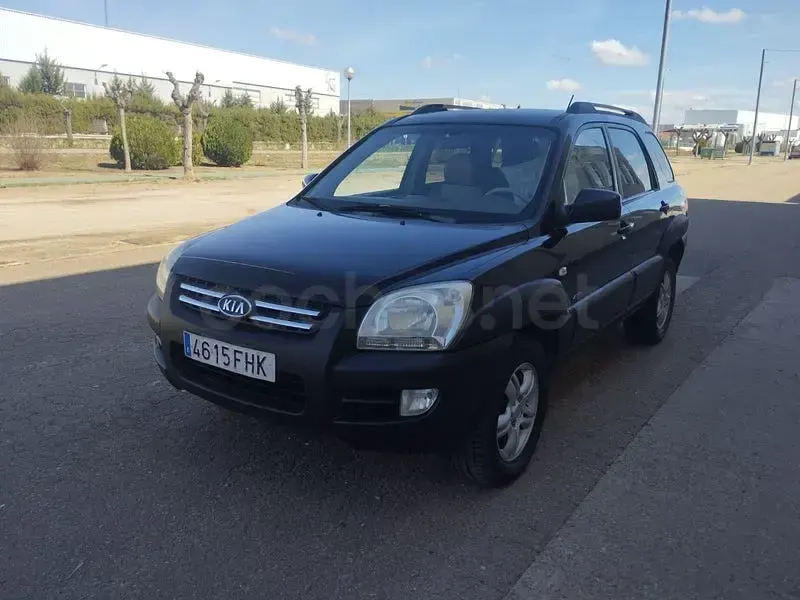 Usado Kia Sportage 140 CV (102 kW) 2008 Negro SUV