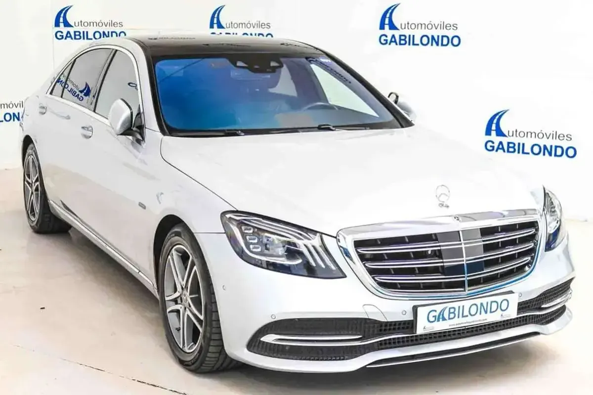 Usado Mercedes S560 476 CV (350 kW) 2020 Gris Berlina