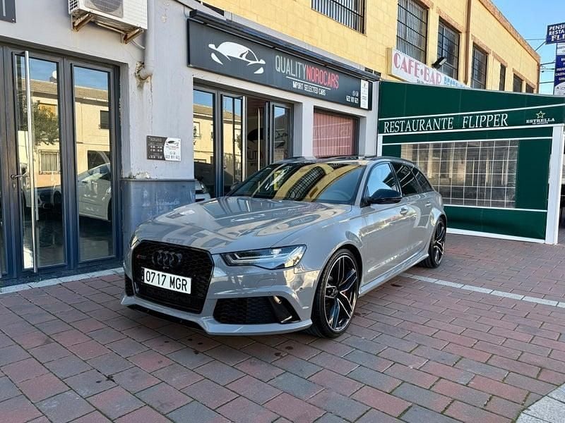 Usado Audi RS6 Performance 605 CV (444 kW) 2017 Gris / plata Familiar