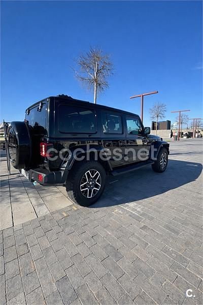 Usado Jeep Wrangler Sahara 381 CV (280 kW) 2022 Negro SUV