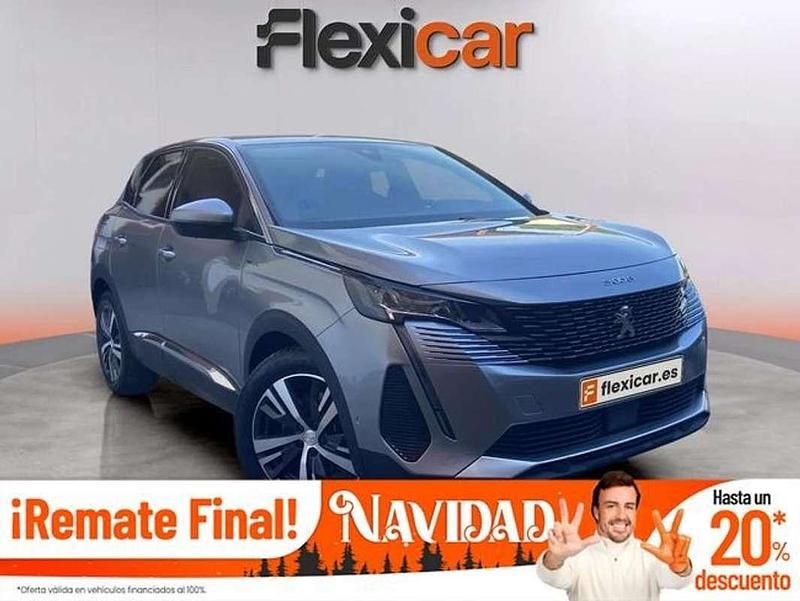 Gris Usado 2021 Peugeot 3008 Allure SUV | 17.490 € (Buen precio) - Imagen 1/4