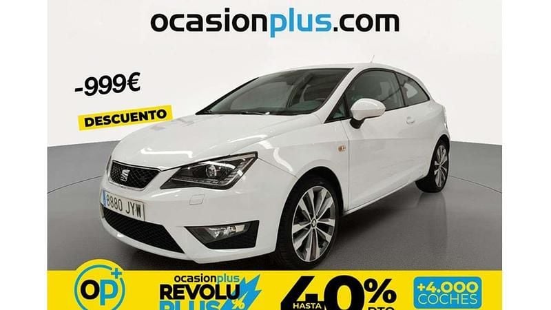 Usado Seat Ibiza SC FR 110 CV (80 kW) 2017 Blanco Utilitario