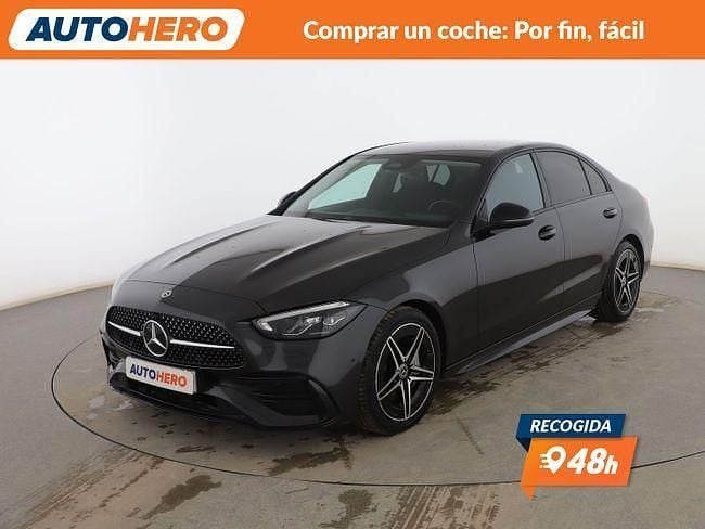 Negro Usado 2022 Mercedes C220 AMG line Berlina | 38.699 € (Buen precio) - Imagen 1/3