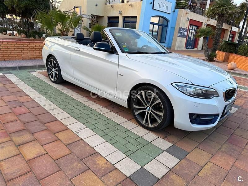 Blanco Usado 2016 BMW 220 Descapotable | 23.450 € (Caro) - Imagen 1/4