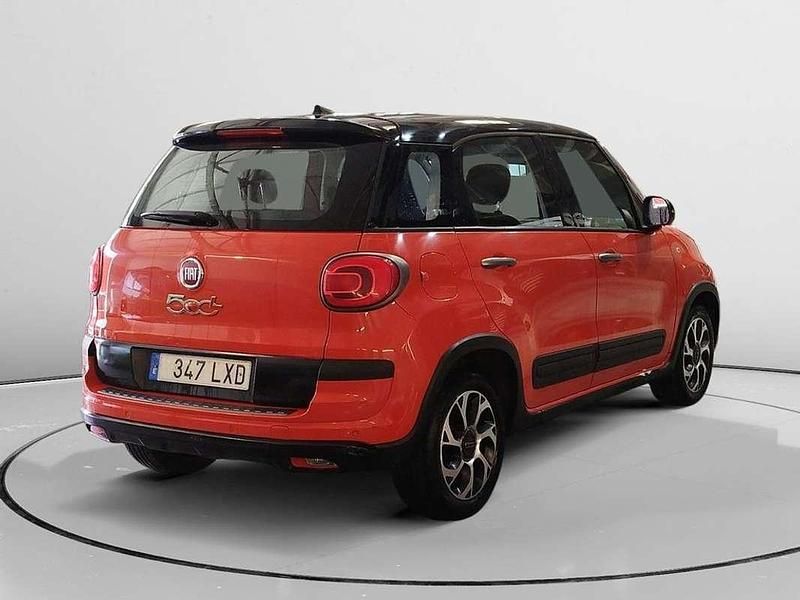 Usado Fiat 500L Cross 95 CV (69 kW) 2022 Naranja Monovolumen