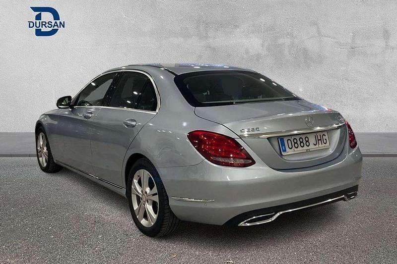 Usado Mercedes C220 Avantgarde 170 CV (125 kW) 2014 Gris Berlina