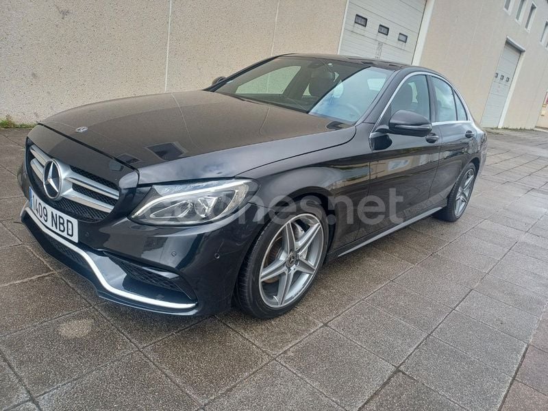 Usado Mercedes C220 194 CV (142 kW) 2018 Negro Berlina