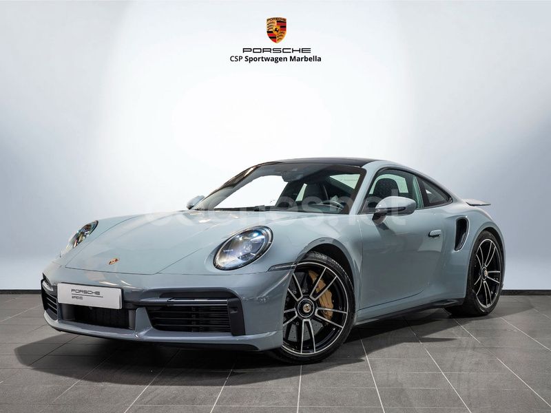 Usado Porsche 911 Turbo S 650 CV (478 kW) 2023 Gris / plata Coupe