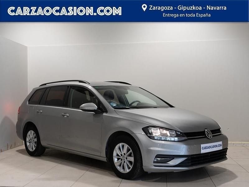 Gris Usado 2019 VW Golf VII Business Familiar | 14.995 € (Precio justo) - Imagen 1/4