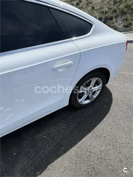 Usado Audi A5 Sportback 143 CV (105 kW) 2014 Blanco Utilitario