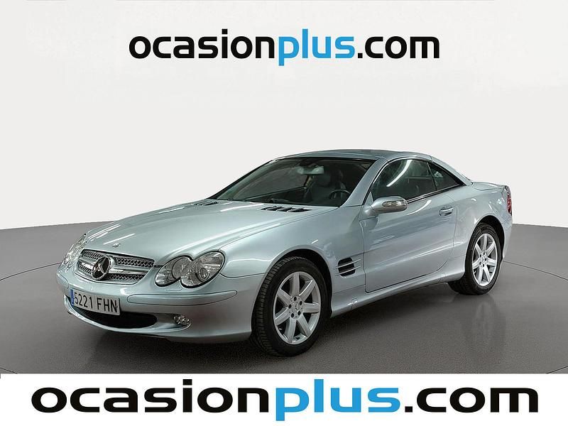 Usado Mercedes SL350 245 CV (180 kW) 2006 Plateado Coupe
