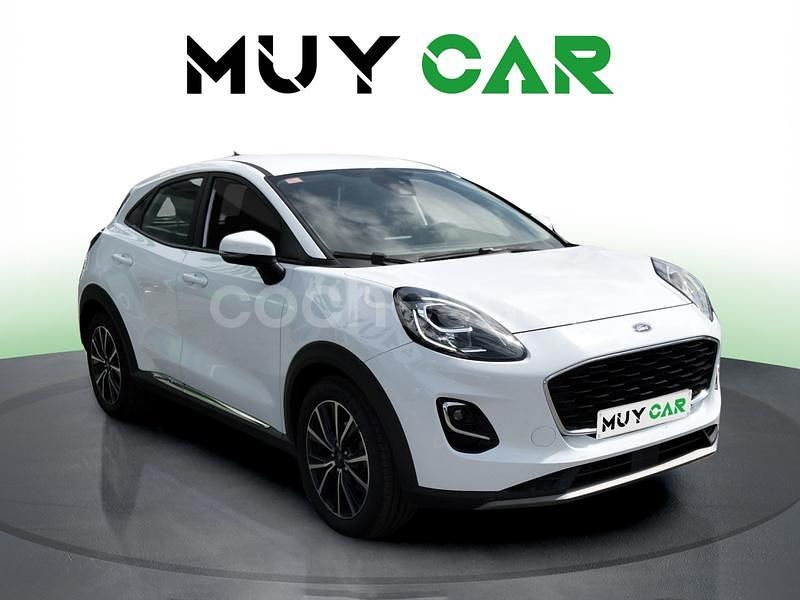 Blanco Usado 2021 Ford Puma Gen-E Titanium SUV | 16.490 € (Precio justo) - Imagen 1/4