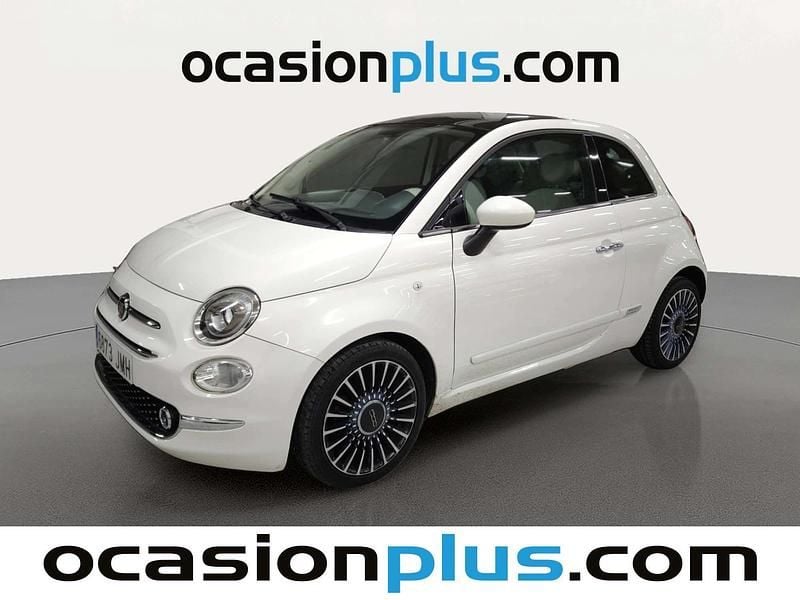 Blanco Usado 2016 Fiat 500 Lounge Utilitario | 9806 € (Precio justo) - Imagen 1/4