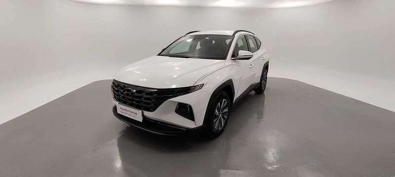 Atlas white Usado 2024 Hyundai Tucson SUV | 25.900 € (Precio justo) - Imagen 1/4